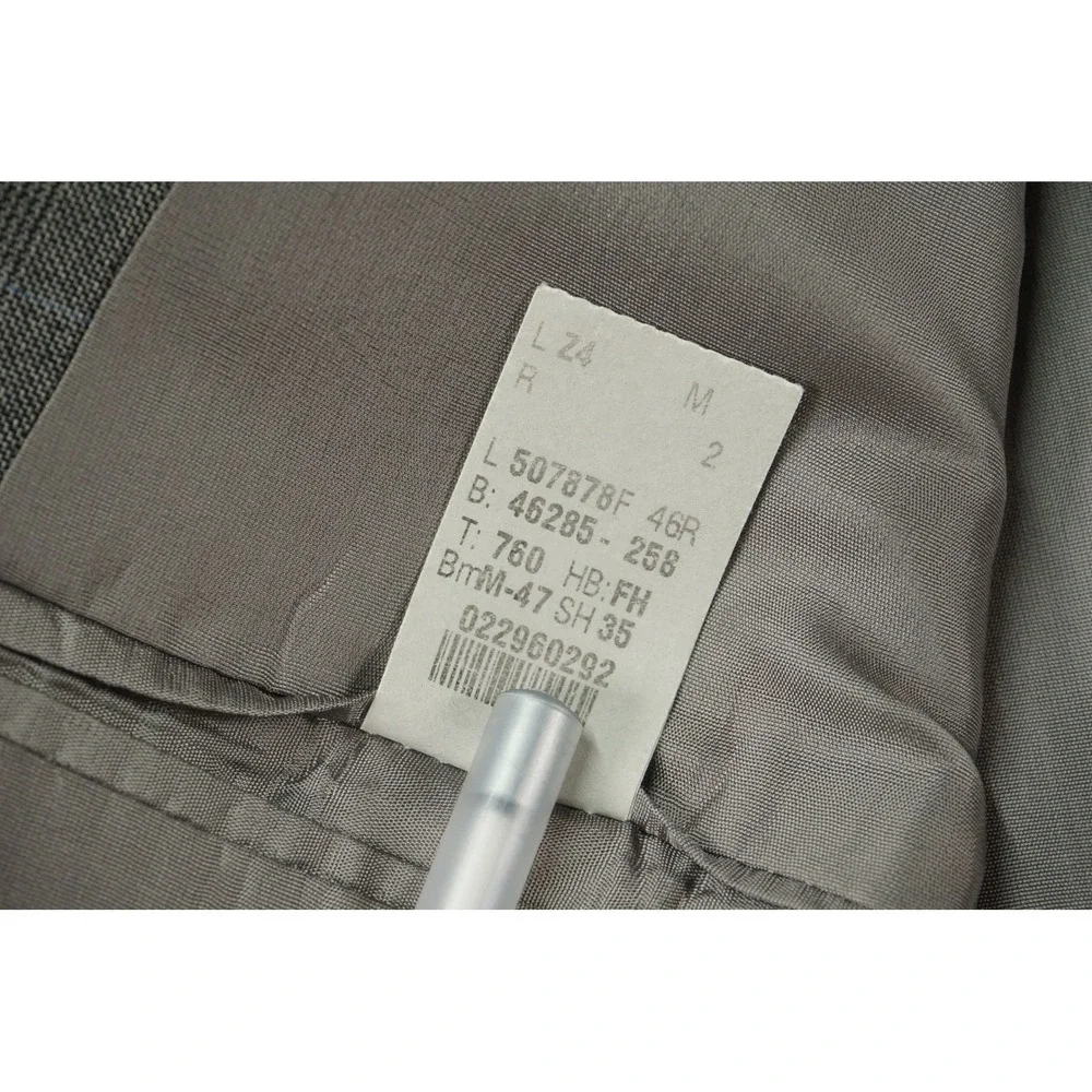 Lauren Ralph Lauren Blazer Mens 46R Gray 100% Wool Suit Jacket Sport Coat Canada